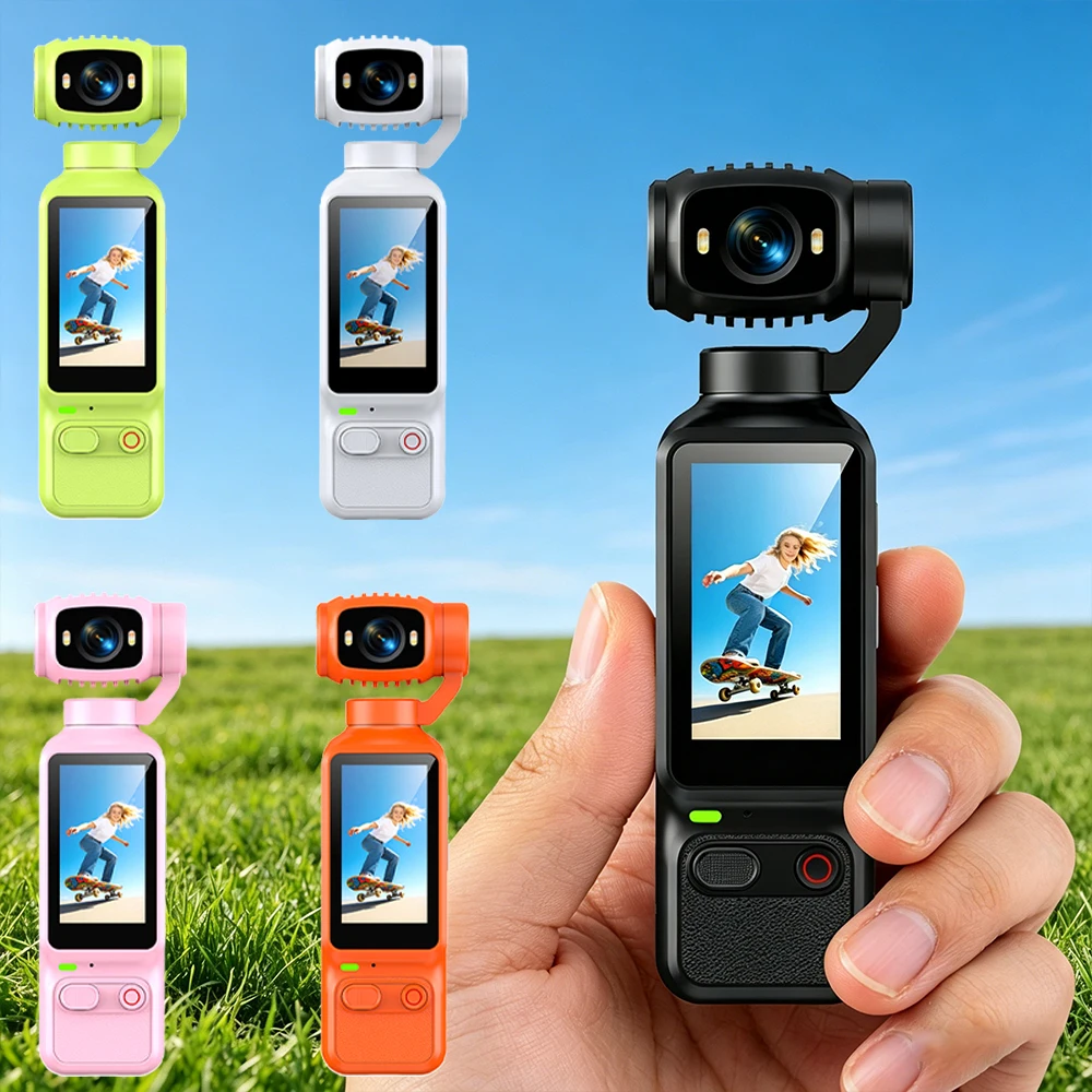 Câmera Gimbal Portátil |   1080P HD, Ultra Estável, 180 °   Gravação em Múltiplos Ângulos para Vlog e Ação