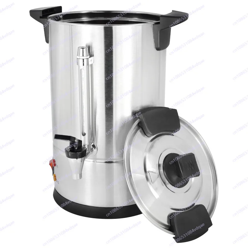 304 stainless steel double-layer electric heating bucket - anti-dry burning large-capacity soup bucket