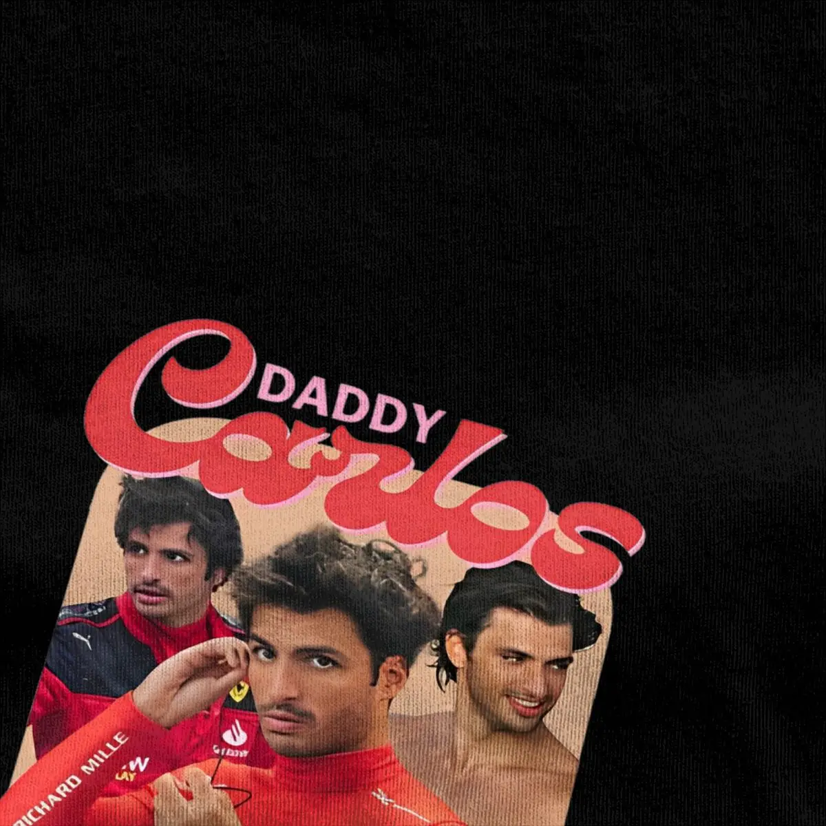 Couple T-Shirt Daddy Carlos Sainz T-Shirts Popular Summer Tees Vintage Casual Cotton Clothes Gift