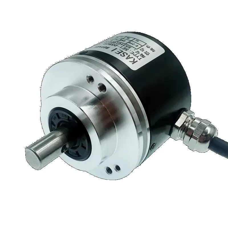 12 Bit Single Turn Absolute Rotary Encoder 8mm Solid Shaft Magnetic Absolute Encoder Parallel Port Output