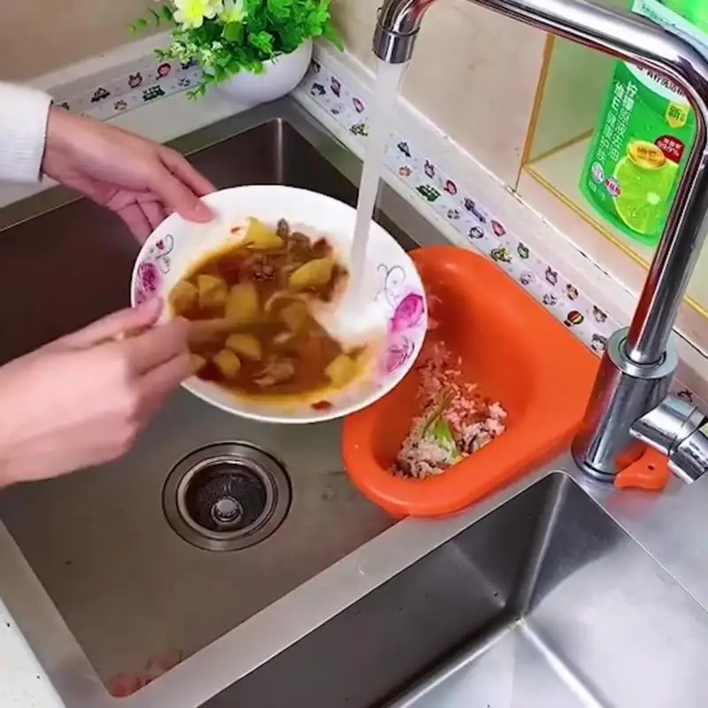 Keuken Restjes Sink Filter Zwaan Afvoer Mand Universele Groente-en Multifunctionele Afvoer Mand Woonaccessoires