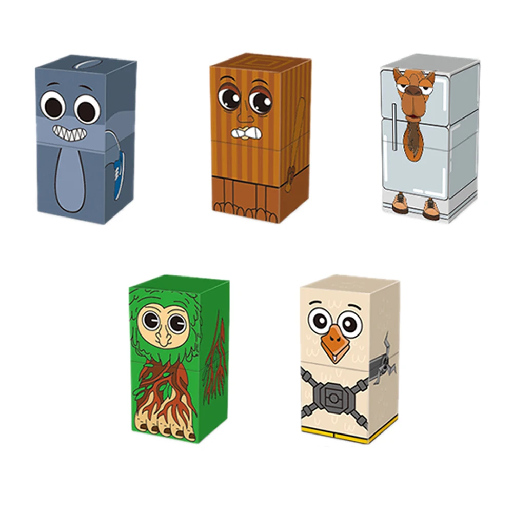 شعبية الكرتون Tingtungsahur عصا كتل مغناطيسية عدة DIY بها بنفسك الإبداعية الجذعية لعب الاطفال هدية الحيوانات Trallalelo قوالب بناء