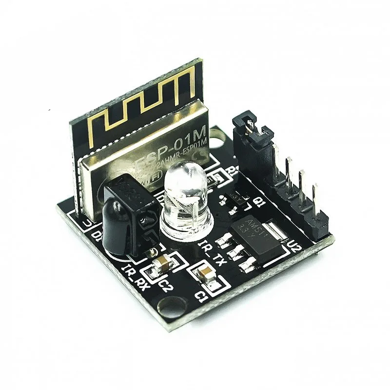 1/2/5/10/20Pcs ESP8285 Infrared Receiving And Transmitting Wifi Remote Control Switch Module Development Learning Board