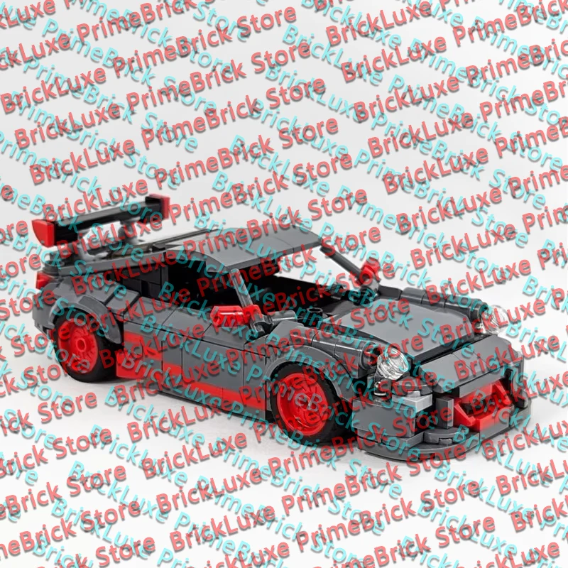 QWER Speed Racing Car Model MOC Building Bricks GT3 RS Performance Sports Car Modular Technology Assemble Children Holiday Gifts