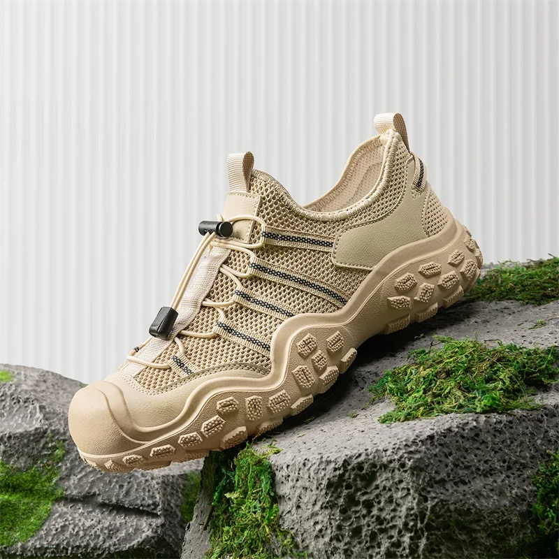

Vintage Low Top Men Casual Shoes Stitching Color Design Soft Flat Sole Breathable Comfortable Outdoor Travel Street Footwear