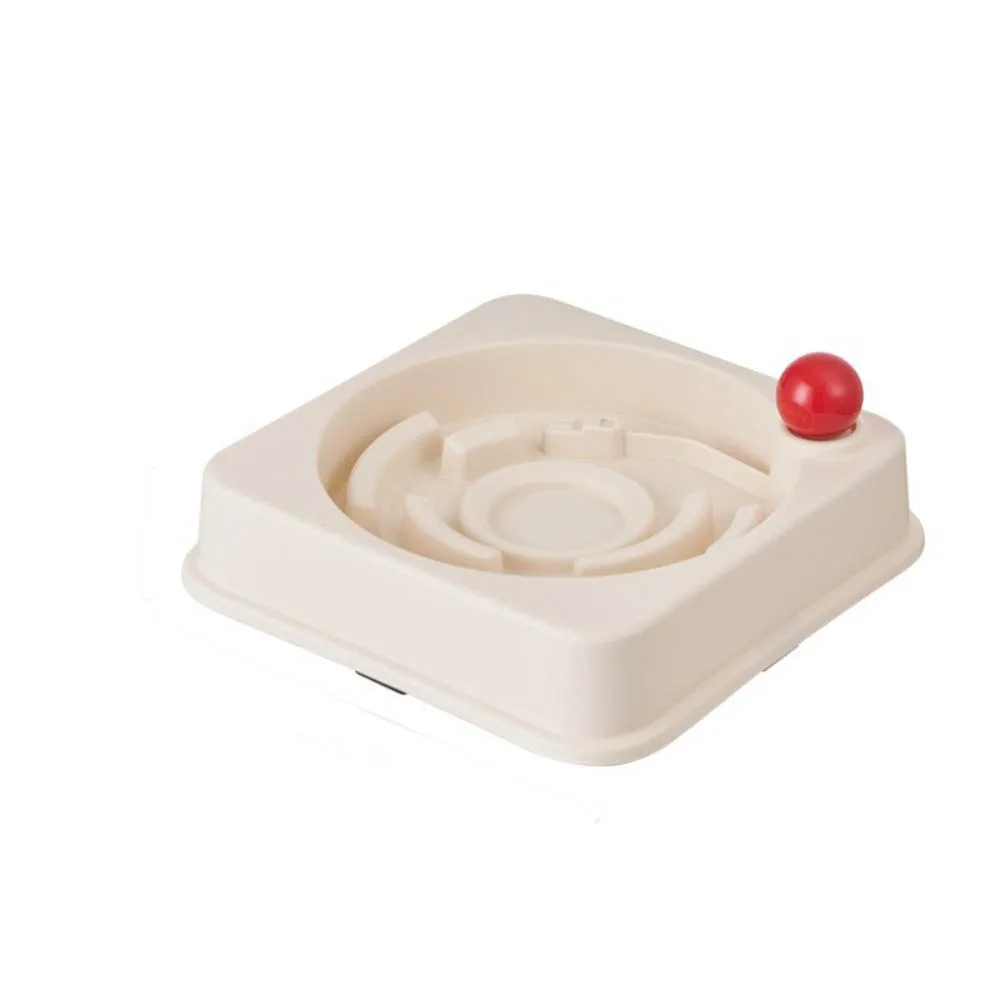 

Fun Design Non Slip Slow Feeder Bowl Anti-Gulpin Slower Food Feeding Dog Bowl Anti- tipping Large Capacity Cat Bowl Pet