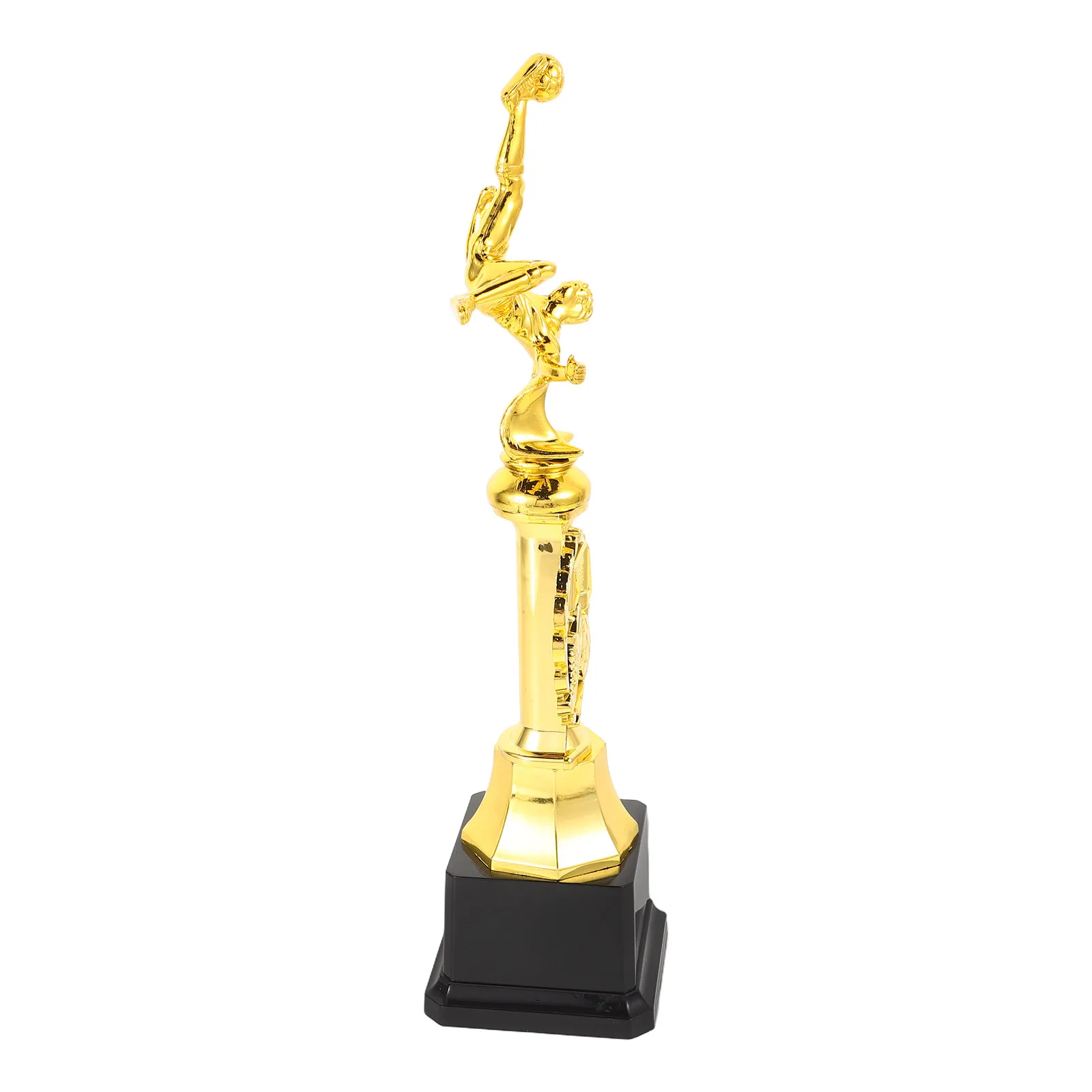 

Football Trophy Plastic Golden Award for School Company Tournament Competition Party Favor Sports Recognition