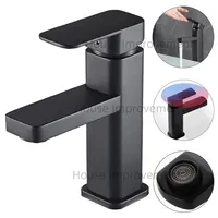 Hot and Cold Bathroom Faucet Water Mixer Tap Single Handel Single Hole Deck Mounted Plastic Washbasin Bathtub Faucet G1/2