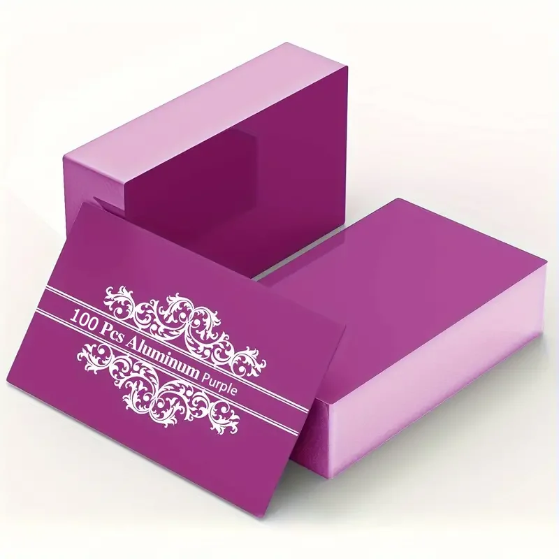 100 قطعة CNC النقش بالليزر DIY بطاقة 85*55 مللي متر النقش منطقة بطاقة آلة التعليم بالليزر الألومنيوم بطاقة الأعمال المعدنية الفارغة