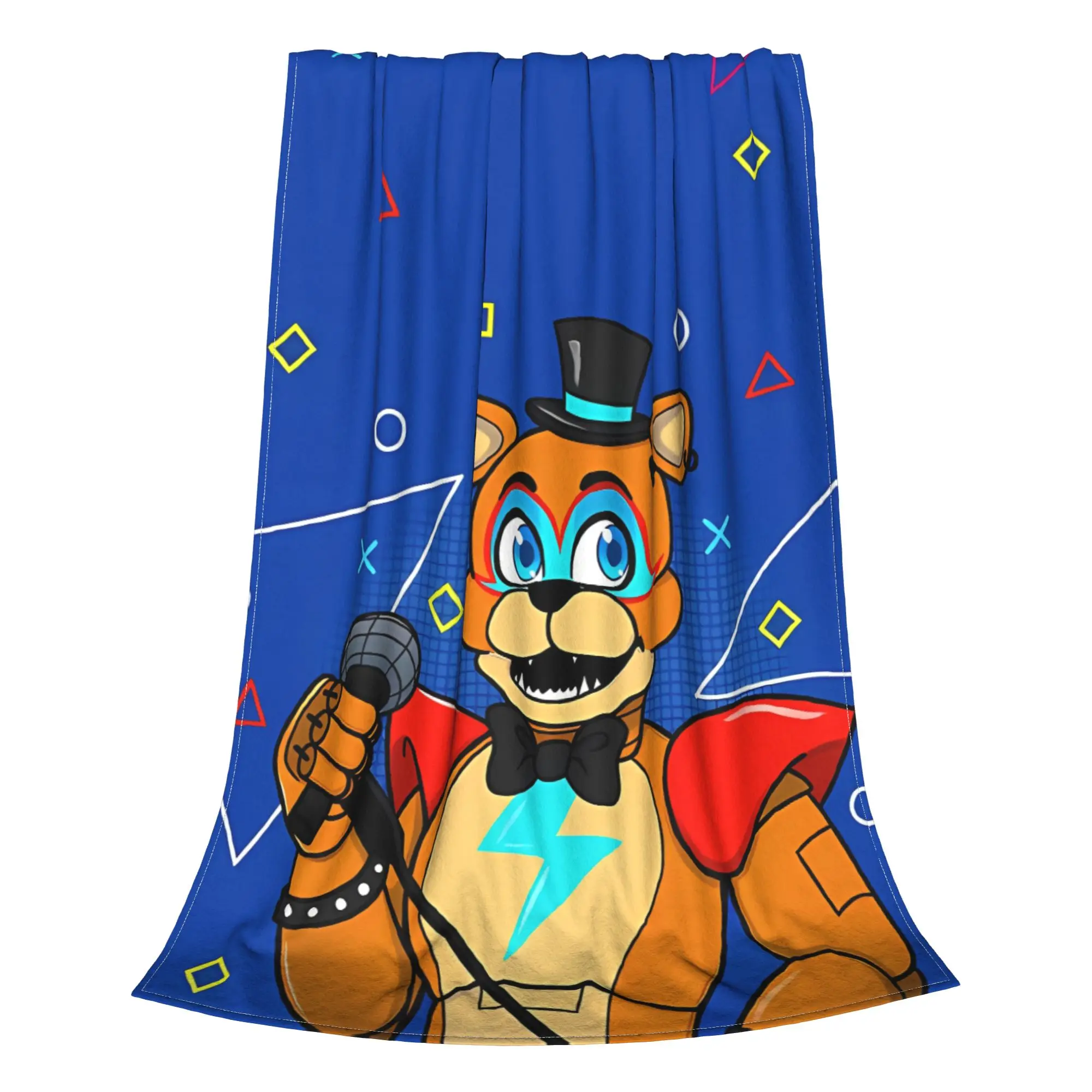 1PC Security Breach Fazbear F-FNAFS Home Room Decorations Winter Blankets For Adults Bedding Home Interior Sofa Knee
