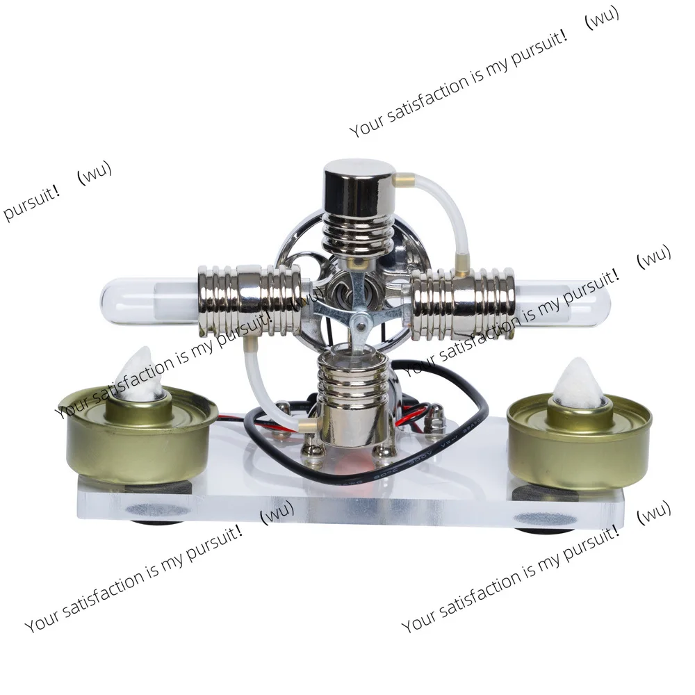 Stirling engine model steam physics science technology science small production small invention experiment
