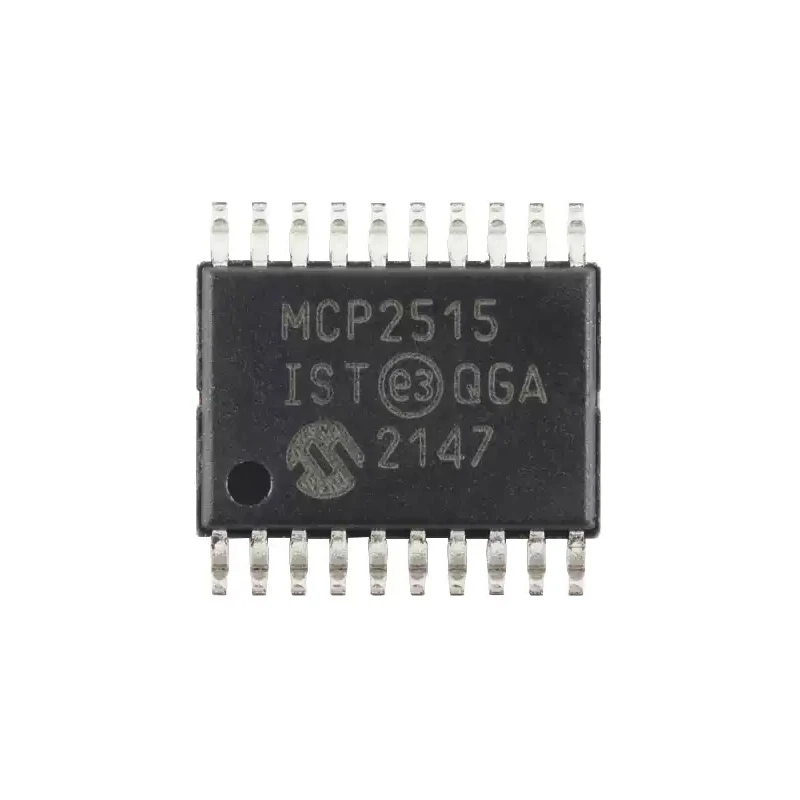 5Pcs/Lot  New Original  MCP2515T-I/ST  MCP2515T CANbus Controller CAN 2.0 SPI Interface 20-TSSOP