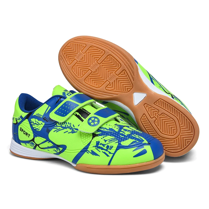 

Futsal Kids Indoor Football Boots Non Slip Professional Soccer Shoes Original Football Field Boots Children Sneaker Fast Match