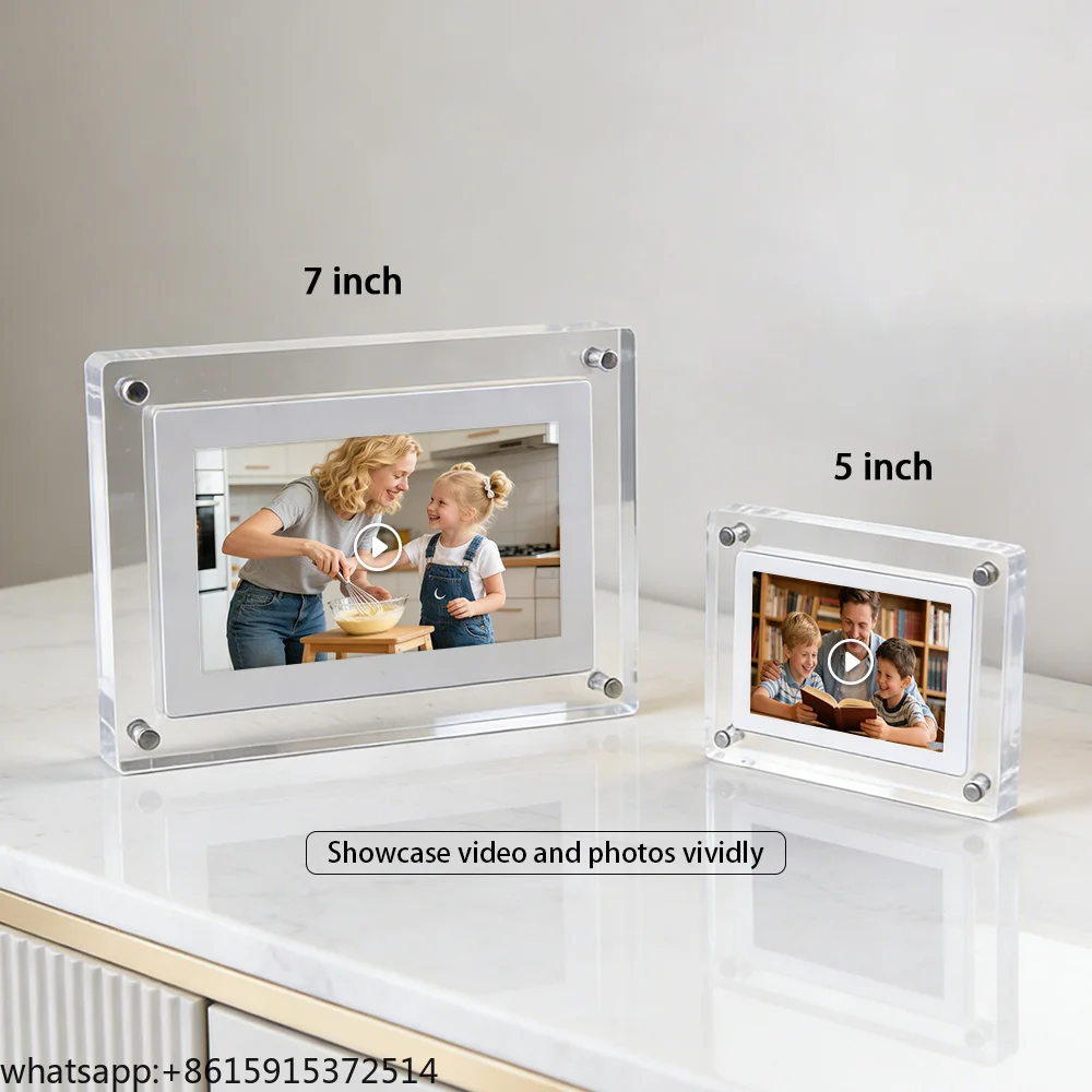 

TCDSTAR NEW5/7/10 Inch 4GB IPS Screen Digital Photo Frame Digital Picture Frame with Tft Lcd IPS Screen Video Digital Photo Fram