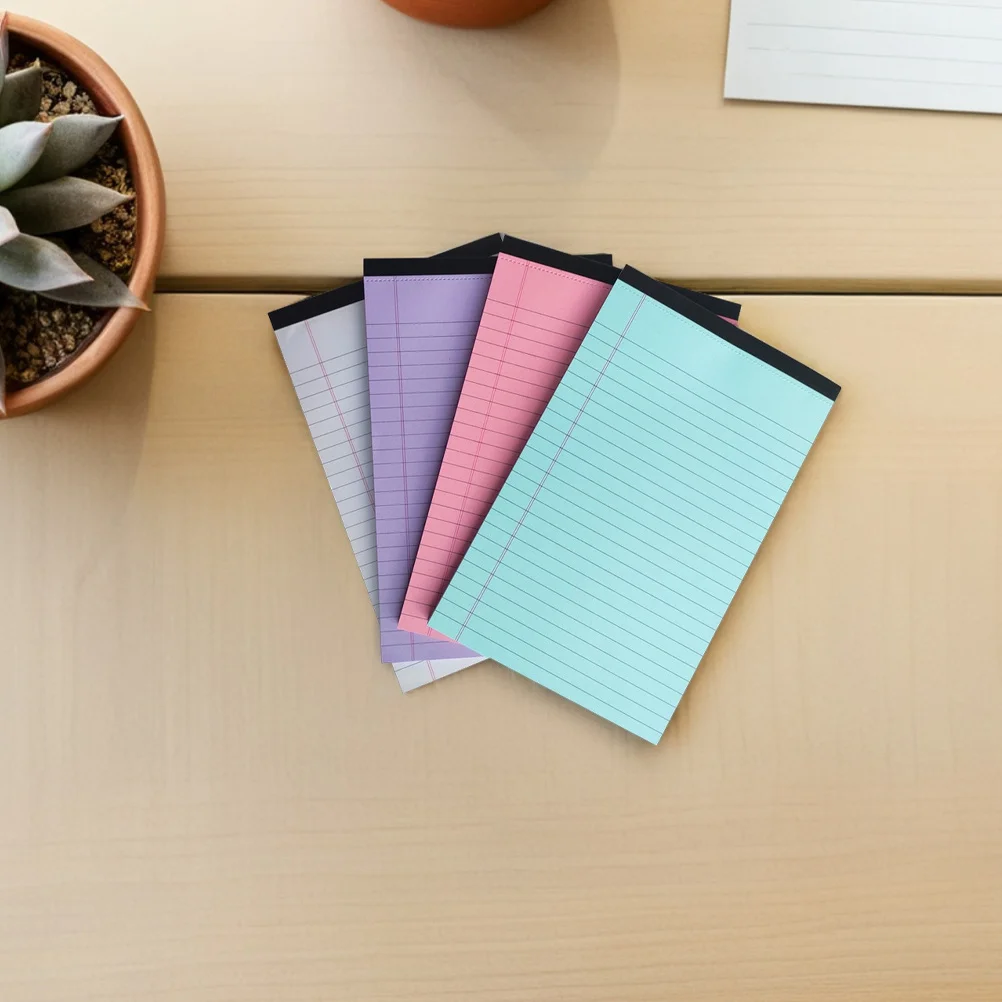 

12Pack Tearable Memo Notepads A5 Colorful Small Notebooks Smooth Writing Paper Pads for School Office Home Students