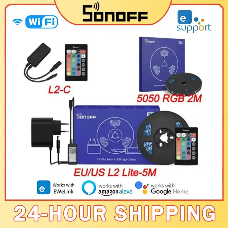 

Умная Светодиодная лента SONOFF L2/L2 Lite с поддержкой Wi-Fi