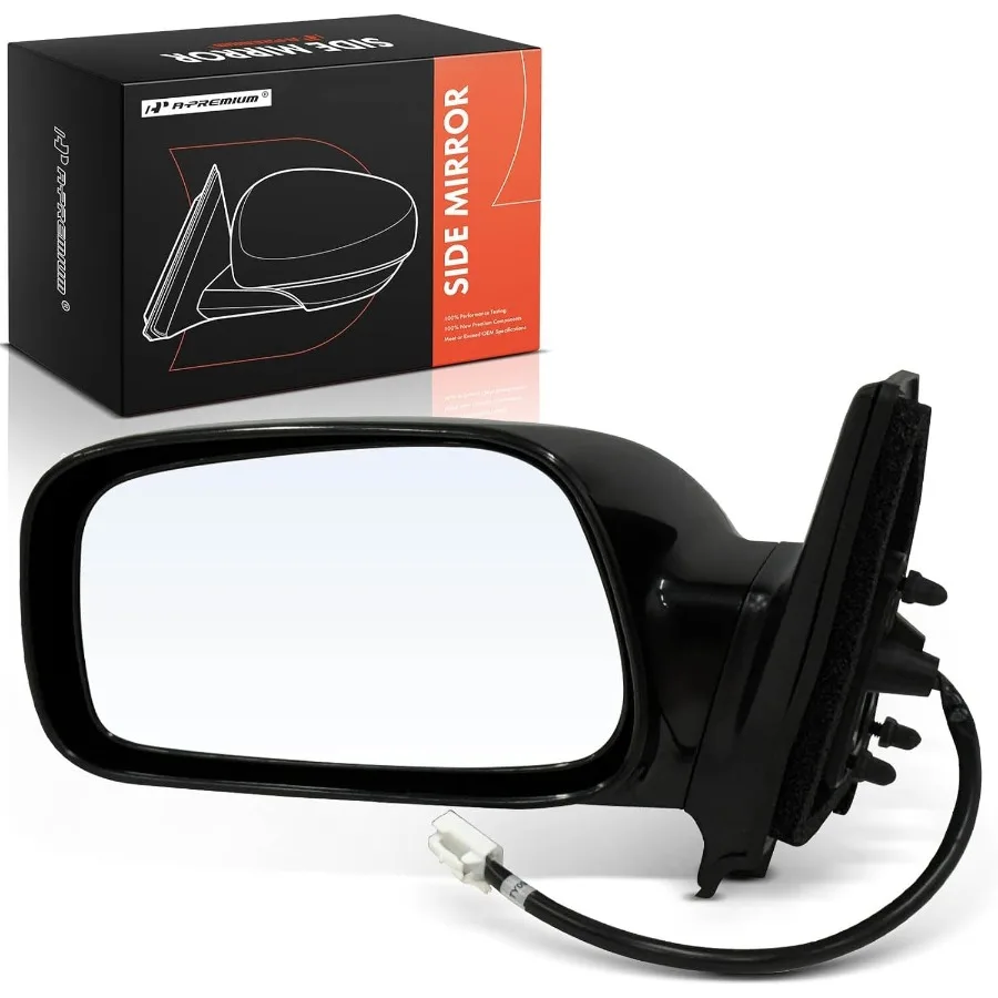 

Left Driver Side Power Door Mirror for Corolla 20032008 NonHeated NonFolding Black Outside Rear View Mirror with Automatic Adj