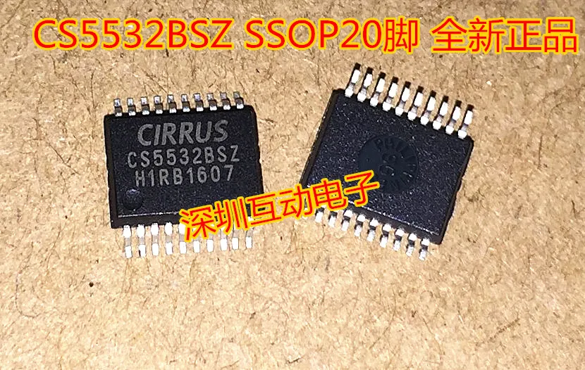 Free shipping   CS5532-ASZ CS5532-BSZ CS5532AS CS5532-BS SSOP20    10PCS
