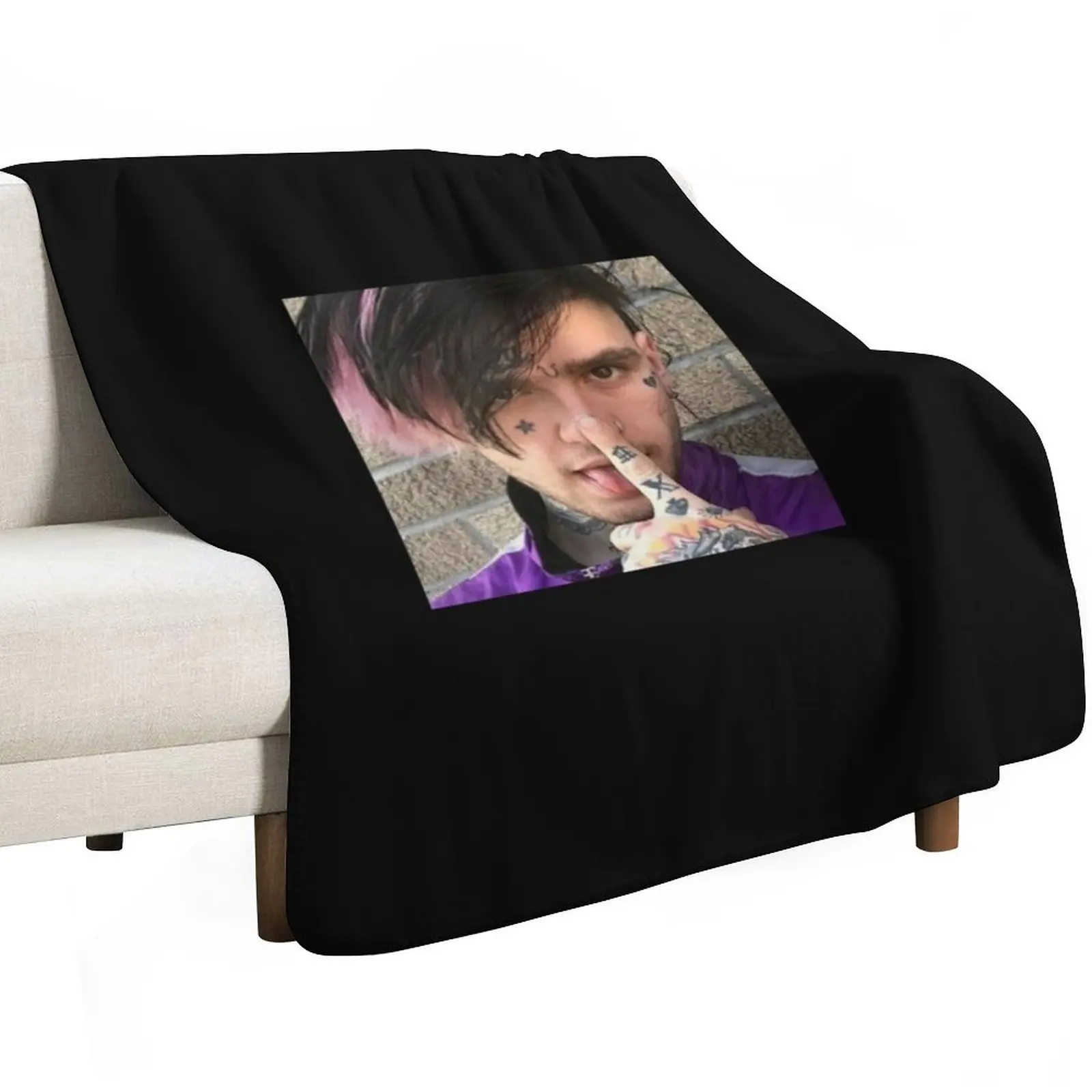 Lil Peep Throw Blanket Softest Bed covers warm for winter Polar For Sofa Thin Decoratives Blankets