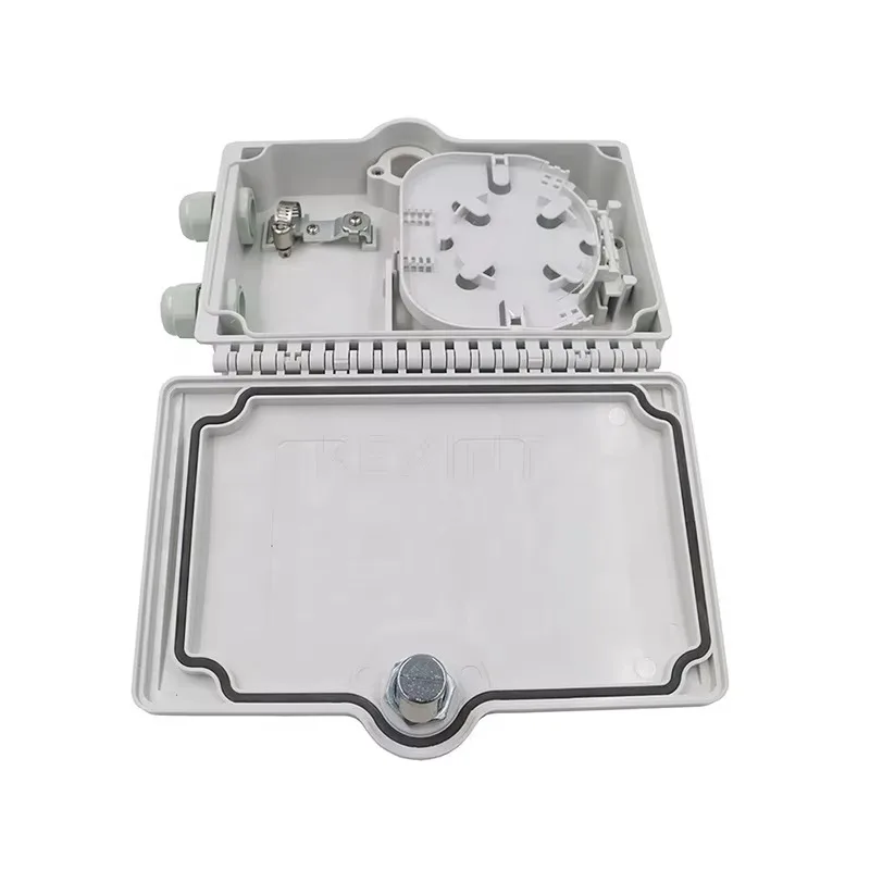 FTTH New Design for Joint Fiber Optic Cable Junction  Indoor Outdoor IP65 Waterproof 2 Core Fiber Optic Distribution Box