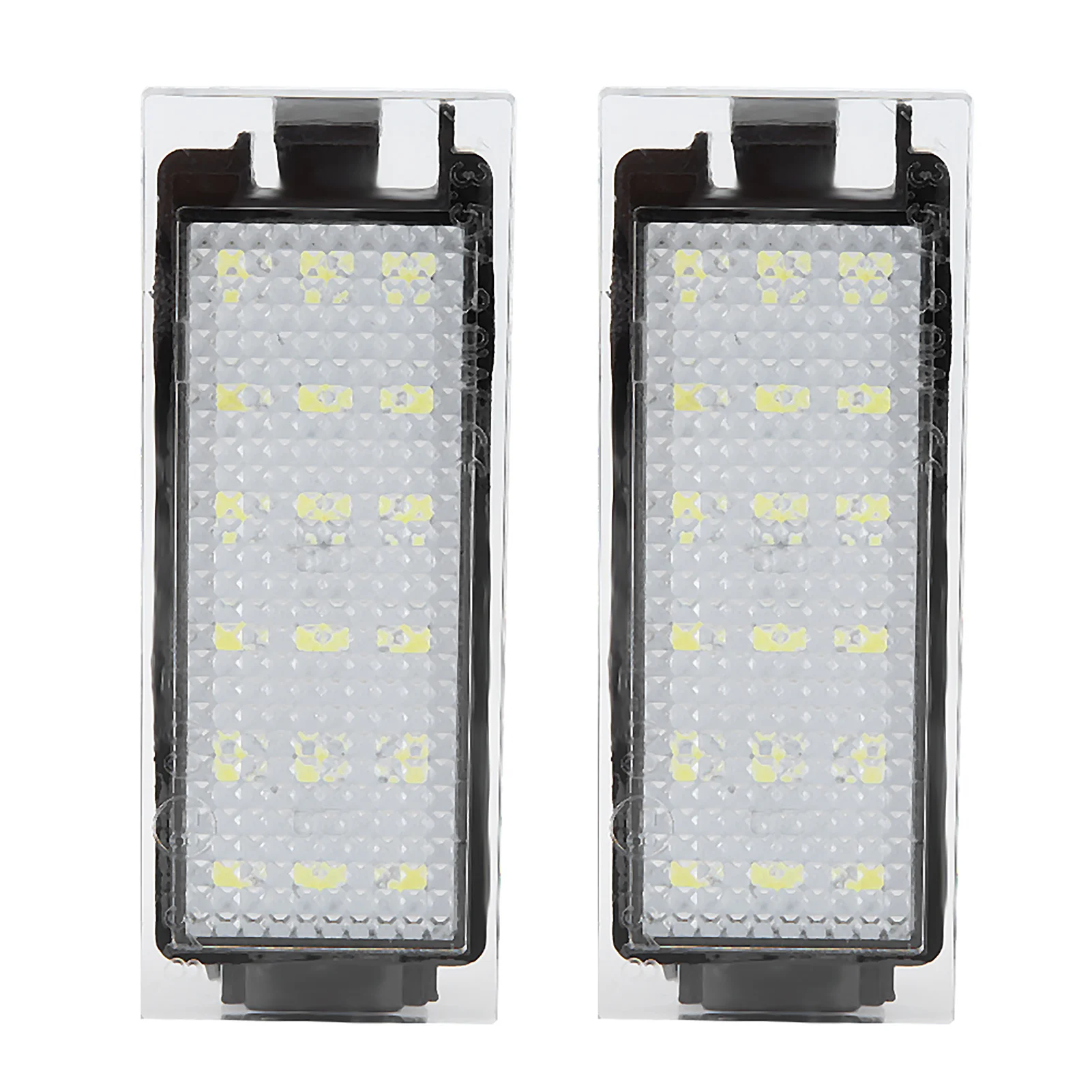 2Pcs Car LED License Plate Light Lamp for Twingo/Clio/Megane/Lagane