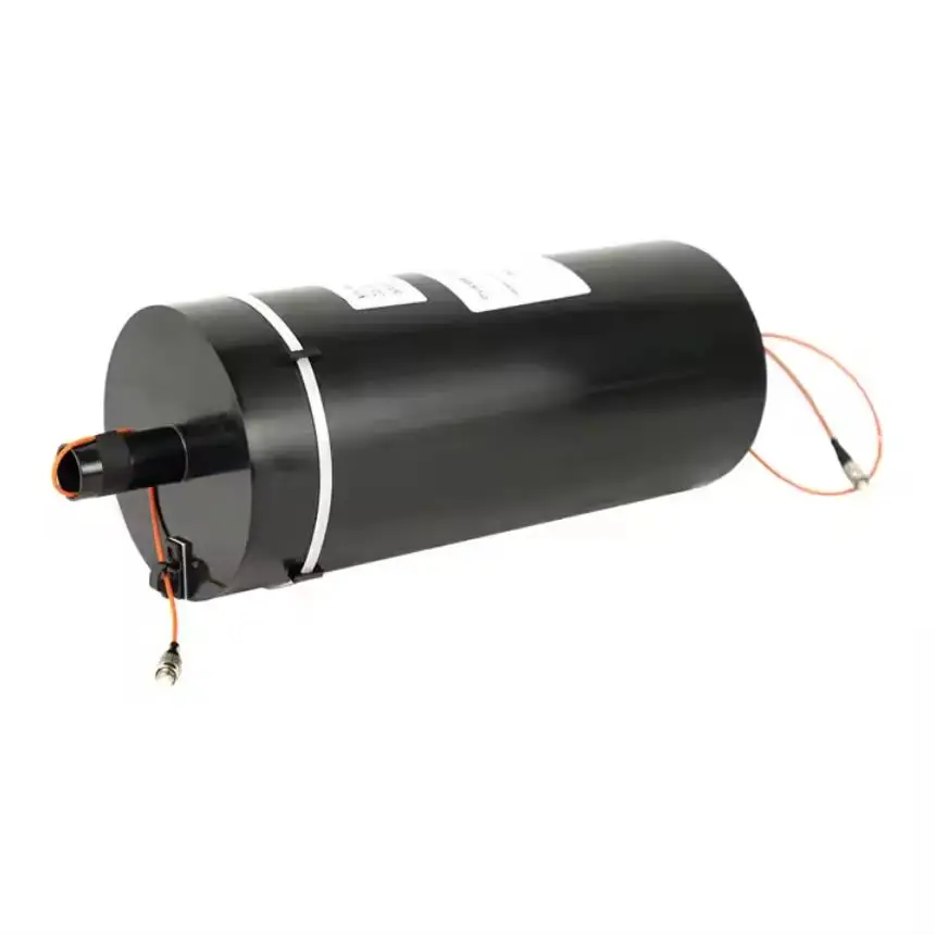 

FPV Drone Fiber Optic Reel With Built-in Sky Module 5/10/15/20 KM 0.3mm Black ABS Light Weight Coil, With Ground Station