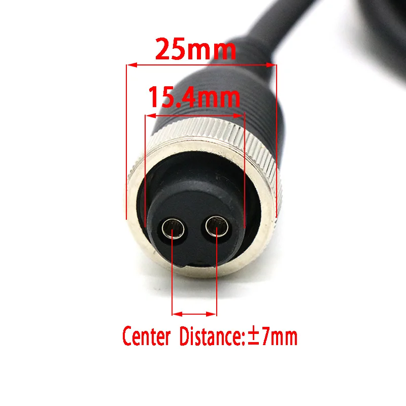 Electric Fishing Wheel Power Cord Connecting Wire, Electric Winch, General Purpose,2 Hole ,for DAWA 800J 1200J 800MJ 1200MJ