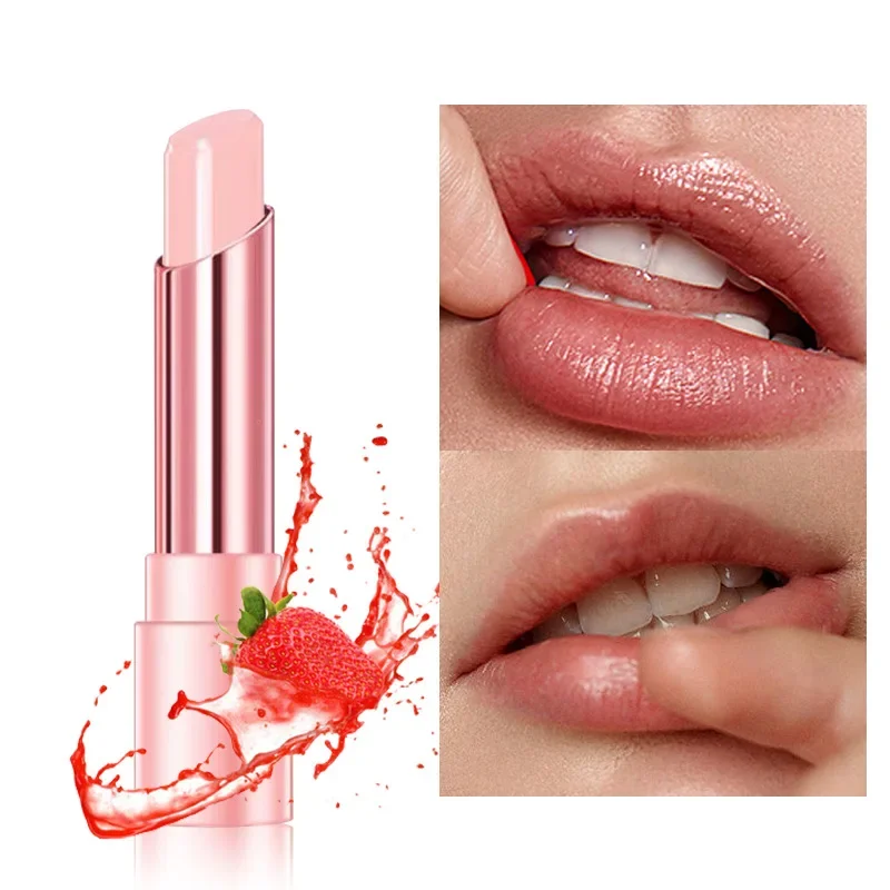 Moisturize Lip Balm Nourish Long-Lasting Anti-Dry Hydration Gel Jelly Lip Care Lipstick Natural Reduce Lip Lines Woman Cosmetics