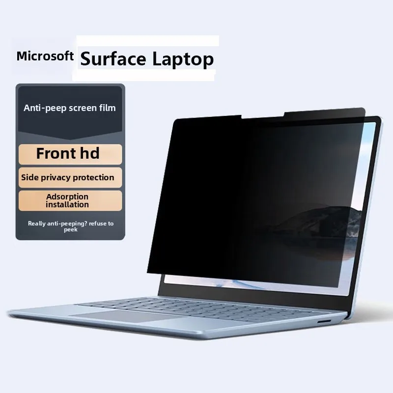 For 12.4inch Microsoft Surface Laptop Go 3 2 Laptop Privacy Screen Protector Counter-spy Anti-peeping film