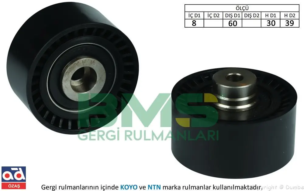 Store code: BMS204 for the timing tensioner 01 PT.206-16V 109hp