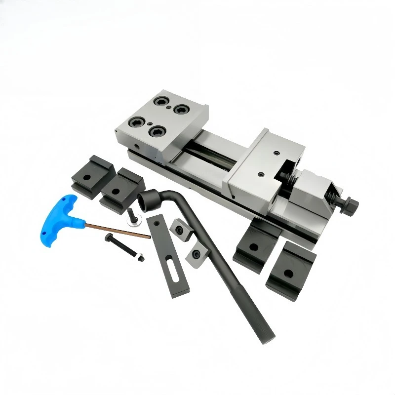 Numerical control steel vice with modular claw scr core