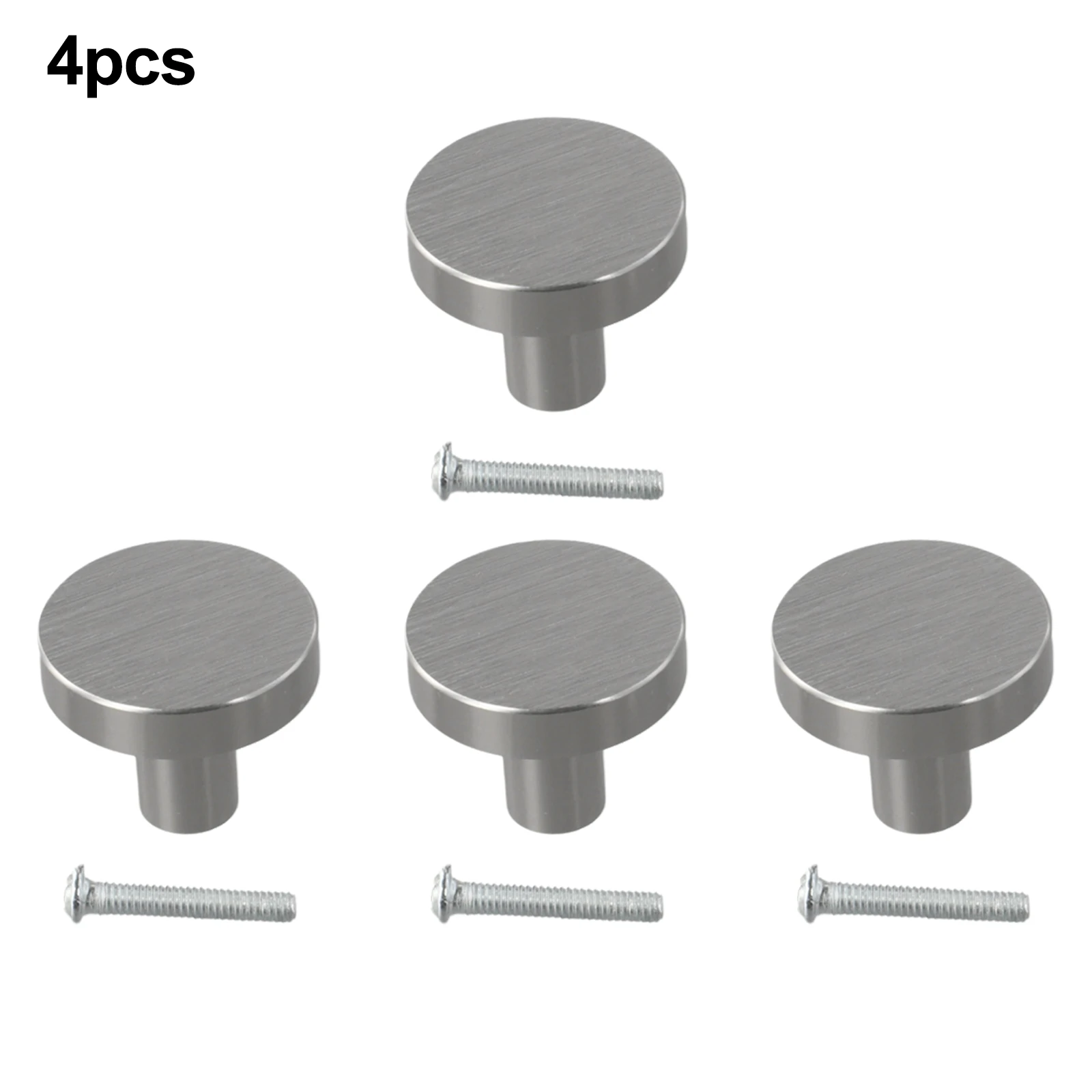 4/10pcs Modern Minimalist Round Single Hole Handle Cabinet Drawer 28*25mm Space Aluminum Handle Furniture Hardware Cabinet Pulls