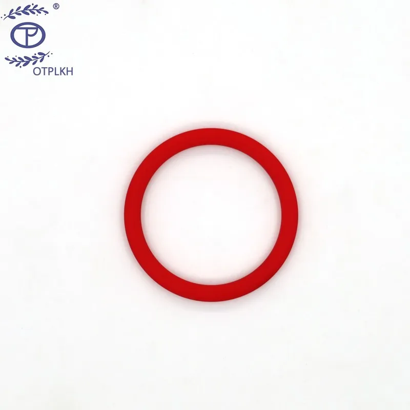 

5.7mm Cross section polyurethane O-ring turning Red PU O ring seals Inner diameter 10.6~593.6mm specifications can be customized