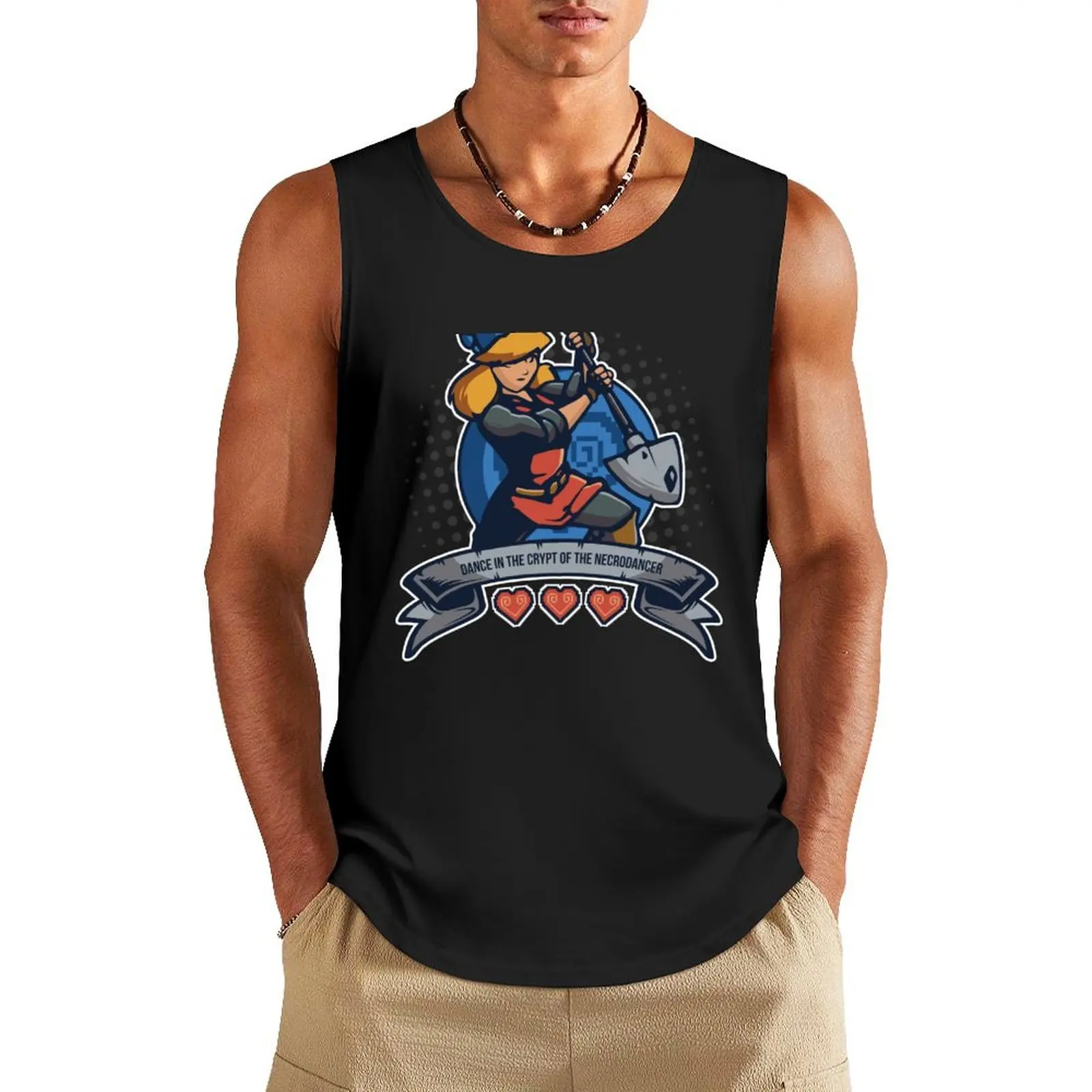 Crypt of the Necrodancer Cadence Tank Top Men's t-shirt singlets for men