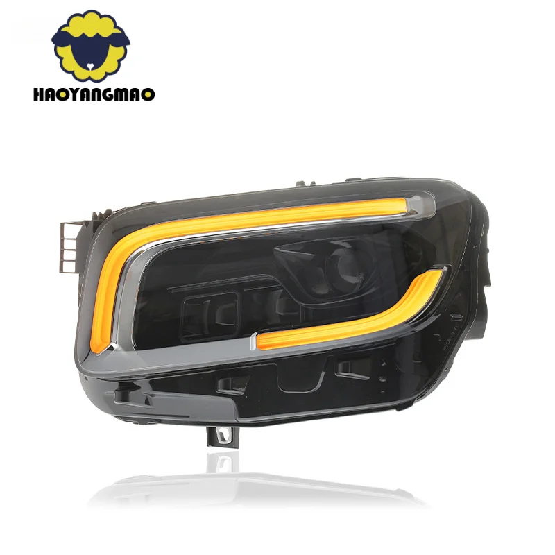 

Applicable to Applicable to20-24Mercedes-BenzGLBModified Headlight AssemblyLEDLens Racing Daytime Running Light Flowing Turn Sig