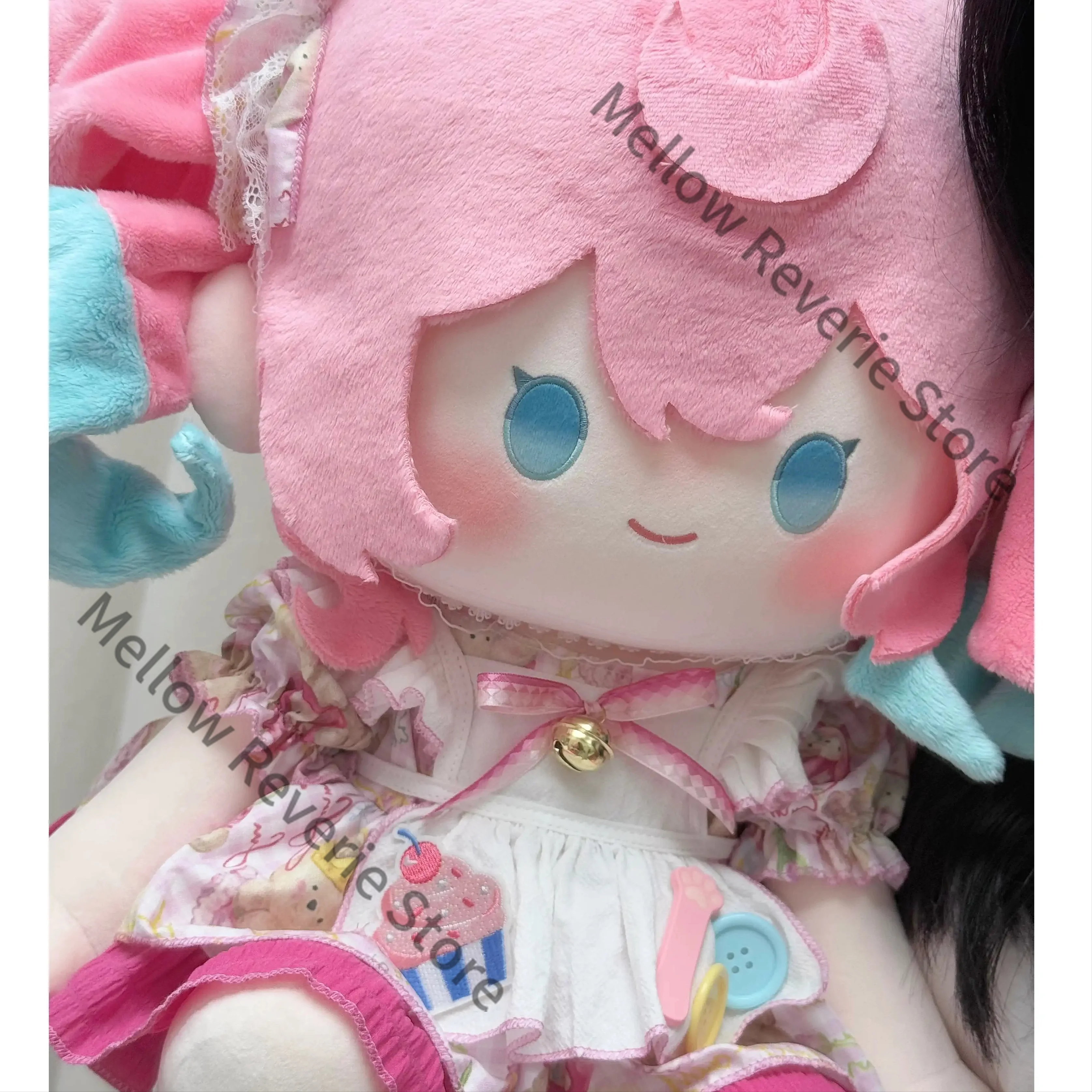 Honkai: Star Rail Hyacine Hyacinthia Cosplay Anime Sitting Cotton Doll Stuffed Animal Dress-up Dolls Game Gift Kawaii Colleagues
