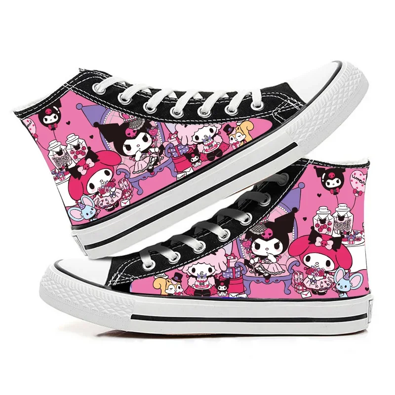 

New women girls Kuromi Canvas Shoes soft sports girlfriend gift EU size 35-44