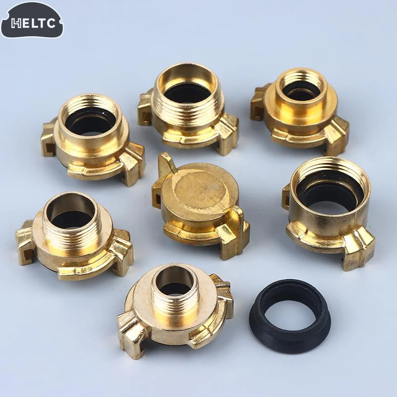1PCS Copper Quick Connect Water Fitting Claw Couplings Tap Connectors Copper DN15 DN20 DN25 Garden Water Connectors