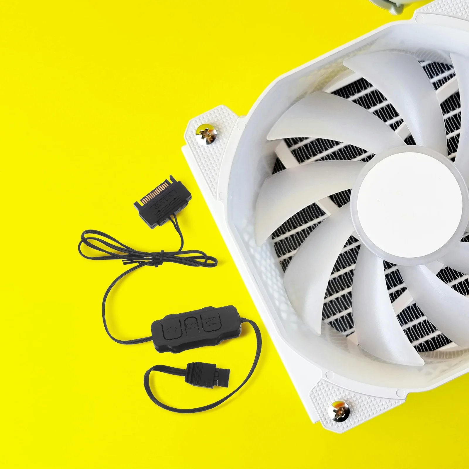 มินิ 5V 3-พิน อาร์จีบี คอนโทรลเลอร์สำหรับพีซี ควบคุมความเร็วพัดลม RGB ซิงค์แสงไฟ อุปกรณ์เสริมสำหรับเล่นเกม ประกอบเองสำหรับเดสก์ท็อป ขนาดกะทัดรัด ประสิทธิภาพสูง