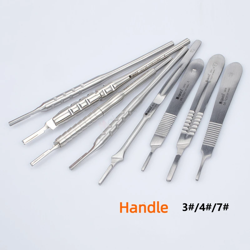 1 Pcs Dental Surgical Scalpels Handle Surgical Blade Handle Holer Blade Safety Remover Tool Dental Implant Surgical Tools