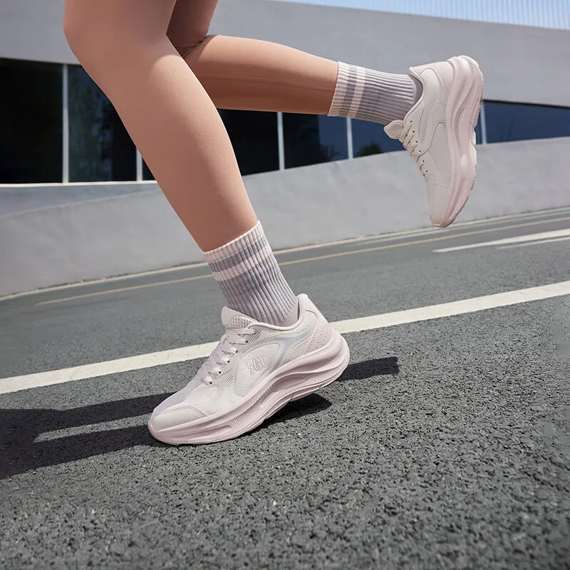 361 gradi scarpe da corsa da donna mesh confortevole versatile leggero arioso suola spessa casual rimbalzo durevole sneaker femminile 682532237