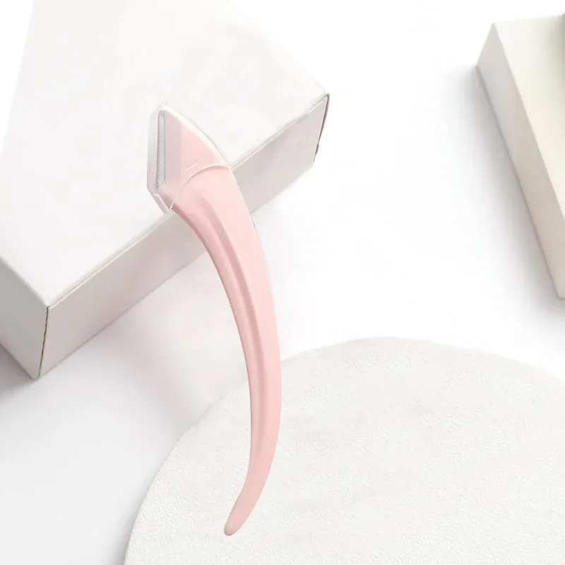 Recortador de cejas, tijeras de acero inoxidable con peine incorporado, crea una depilación de cejas perfecta, utensilio para eliminar el vello Facial para mujeres