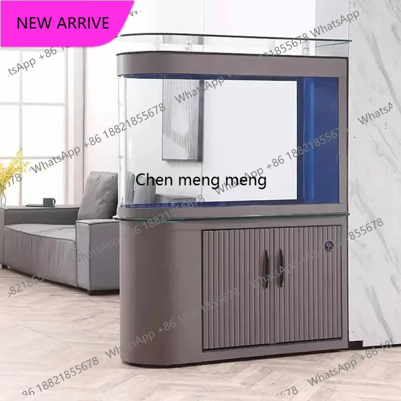 

CC Arowana Fish Tanks Aquariums Cabinet Multifunction Living Room Glass Aquariums Modern Simple Design Pet Products Acquario