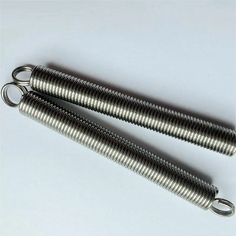 304 Stainless Steel Pull Spring Double Loop Closed Hook Stretch Spring,wire Dia2.0mm,outerdia12/14/15/16/17/20mm,length40-260mm