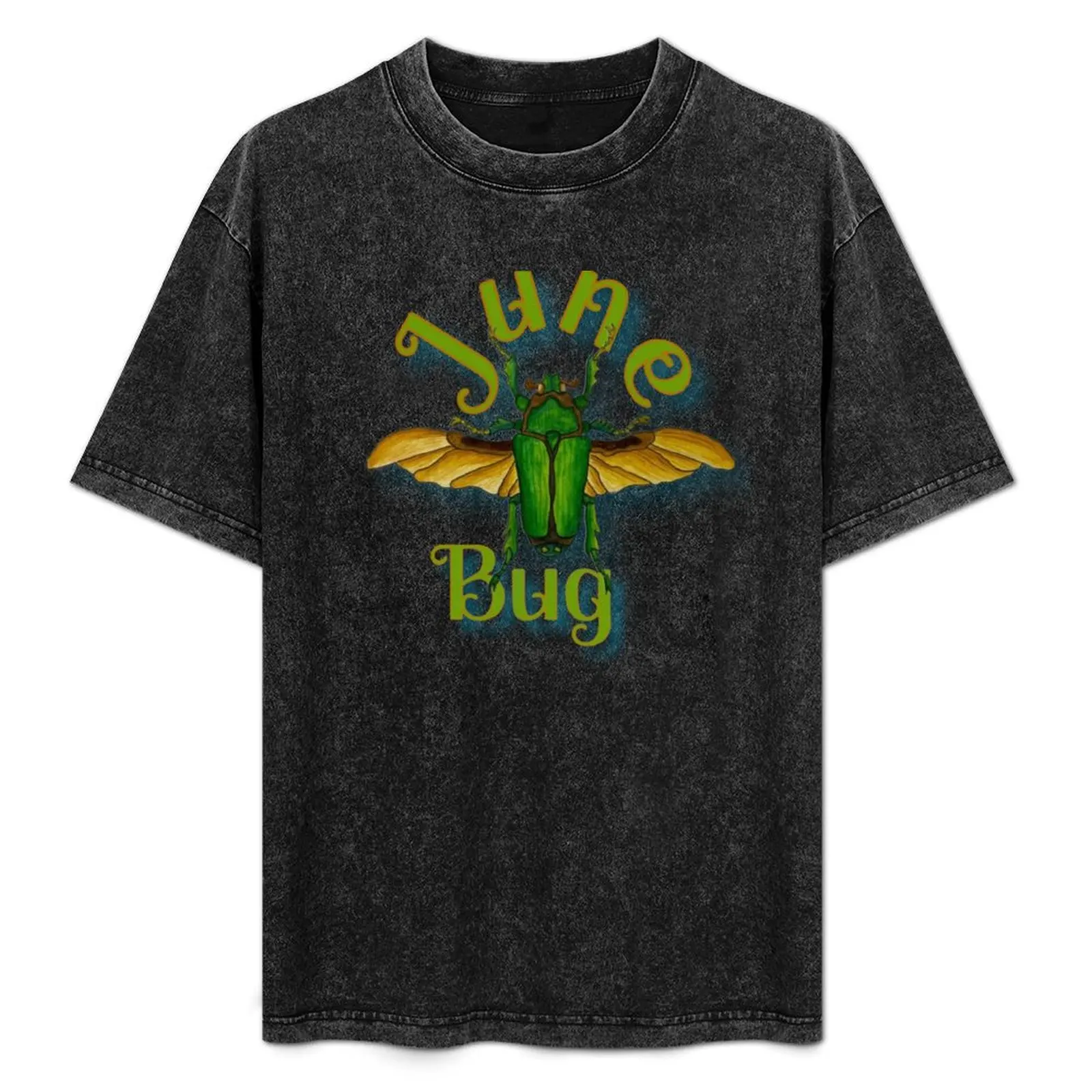 

June bug T-Shirt Soft Casual Short Sleeve Cotton Tee