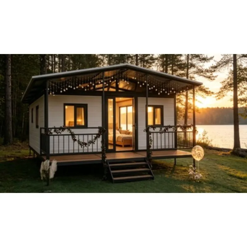 Ready to Move in 40 20 Foot Prefabricated Expandable Container House 2 3 4 Bedroom Prefab Villa Portable Home