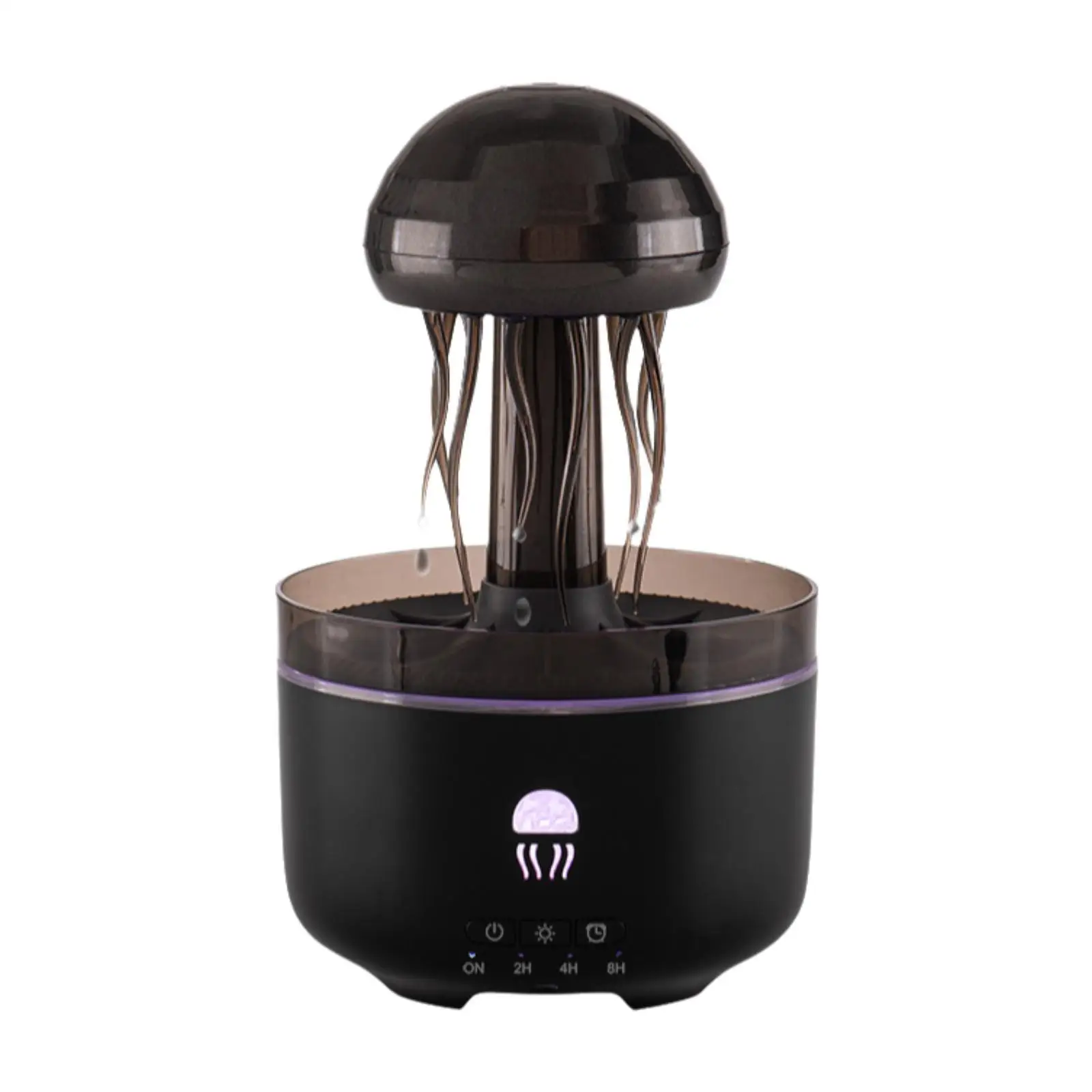 Umidificador de ar com grande abertura, tanque de água com luz noturna, difusor de névoa multiuso, umidificador para quarto, academia, spa, sala de dormir