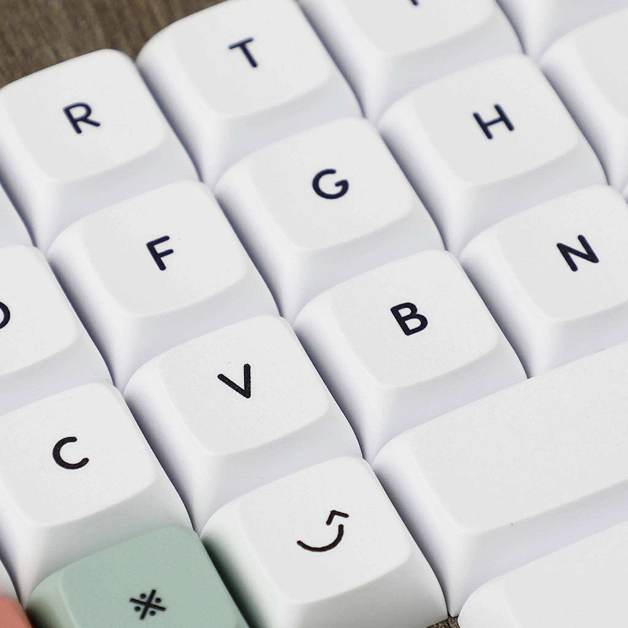Colorful theme XDA Keycap Dye-Sub Top print 1.1mm PBT For MX Switches 40% Keyboard Planck YMD40v2 Niu40