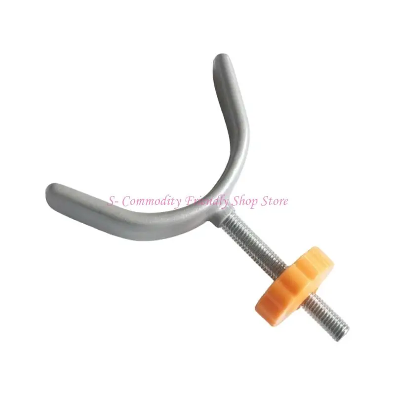 

85AE Set of 2pcs Y Spindle Rods Safety Gate Screw Bolt Stair Banister Adapters for Baby Gate Railings Fence