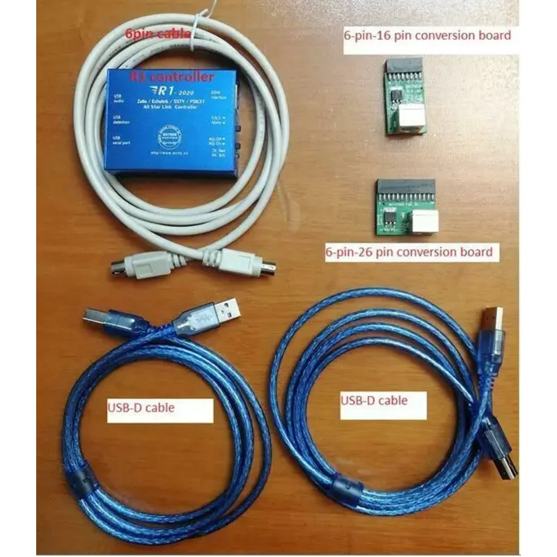 R1-2020-Echolink-Zello-YY لوحة واجهة الصوت USB إصدار بطاقة الصوت SSTV PSK31 وحدة تحكم الوصلة